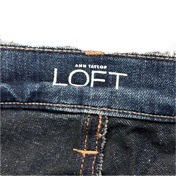 Ann Taylor Loft Blue Skinny Jeans - Picture 2 of 8